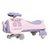 Dečija guralica sa LED svetlima Aero Pink/Purple WB-8081A