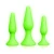 Ouch! Glow in the Dark Butt Plug Set