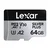 Lexar microSDXC V30 Silver Plus spominska kartica, 64GB