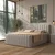 Boxspring Krevet Lina 180/200 cm , svetlosiva