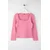 Trendyol Curve Ženska bluza Tbbaw26Af00133, Roze