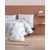 Madame Coco Set posteljine Victorie, Dvokrevetni, Ranforce, Beli