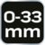 shumee Nastavljiv ključ 250 mm, območje 0-33 mm
