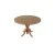 Hanah Home Trpezarijski sto i stolice Albero137, 100x75x100 cm, 4 stolice, Smeđi,