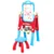 slomart LEAN TOYS Edukacijska tabla 5v1 z dodatki, modra