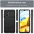 Techsuit - Carbon Silicone maska za Xiaomi Poco M5 - crna