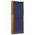 Vidaxl Paravan 6-delni temno moder 420x180 cm