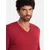 Ombre Clothing Pulover Rdeča