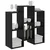 Kreveta Crni hrast 90 x 30 x 90 cm