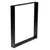 MASTER Noge za sto par 2/1 TF-004 crne