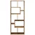 Pregrada / regal za knjige boja drva 67 x 25 x 161,5 cm drveni
