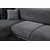 Atelier del Sofa Ugaona garnitura 96x85x287cm Antracit