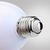LED RGB disko žarnica E27 3W
