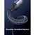 UGREEN US567 USB-C na USB-C kabel 60W 3A 2m sivi