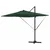 Suncobran Zelena 286 x 284 x 270 cm Aluminij i poliester