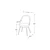 Bež jedilni stol Gain – Unique Furniture