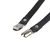 Subblime Fetish Leather Chainleg Harness Black
