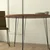 Hanah home Trpezarijski sto Sandalf 90x75x90cm Orah