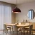 Brilagi - LED luster na sajli METALO 1xE27/40W/230V O 40 cm bordo/bakarna