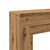 Okvir za kamin boja hrasta 100x30x87,5 cm od konstruiranog drva