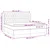 vidaXL Box spring postelja z vzmetnico temno rjav 200x200 cm blago