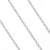 Ogrlica TA-34607 - Srebrna / 70cm / 2,4mm KP34607