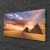 tulup.si Slika na platnu Desert piramide na wall 100x50 cm