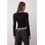 Trendyol Milla ženska bluza Twoaw26Bz00193, crna-crna
