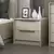 Hanah Home Pomoćni stočić-komoda Kale Luxe 7938, Siva
