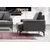 Atelier del Sofa Fotelja Papira Arm 90x88x80cm Antracit