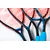 Lopar za squash Salming Grit Feather Racket Black/Cyan