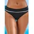VIVANCE Bikini hlačke  črna / bela