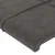 LED uzglavlje tamnosivo 203 x 16 x 118/128 cm baršunasto