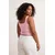 Trendyol Curve Ženska majica TBBSS26CV00001, Roze
