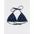 Sinsay - Bikini top - mornarsko