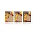 Plakat valentinove rumene vrtnice - 60x90 black