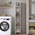 Hanah Home ormarić za kupatilo KC111, 30 cm, beli