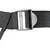 Ouch! Textured Curved Hollow Strap-on 8 20cm Black