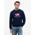 TOMMY HILFIGER Majica modra/rdeča/bela