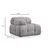Atelier del Sofa Fotelja Petite 1R, 95 x 95 x 75 cm, Siva