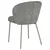 P & B STOL, les, kovina, tekstil siva