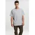 Heavy oversized t-shirt in grey color
