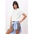 Trendyol Milla Ženska majica TWOSS26TS00116, Bela