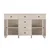 Hanah Home Komoda Rb-025-01, 130x87x43 cm, Bela