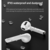 Bluetooth slusalice Lenovo LP2 Airpods bele