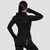 Women‘s Pulse 1/2 Zip Running Sweatshirt Black - GymBeam