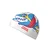 Mad wave baby shark silicone cap white/blue