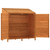 vidaXL Vrtna lopa rjava 102x52x112 cm trden les jelke