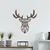 Wallity Zidna dekoracija Rusty Deer 1, 51x51 cm, 1.5 mm, Braon
