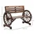 Homestar Vrtna klop za 2 osebi 1055x56x79 cm rjava